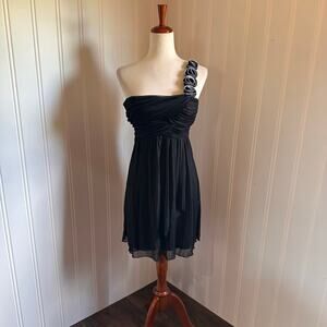 Vintage Y2K Dark Fairy Baby Doll Mini Dress L